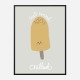 Chilled Ice Cream Wall Art Print