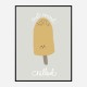 Chilled Ice Cream Wall Art Print