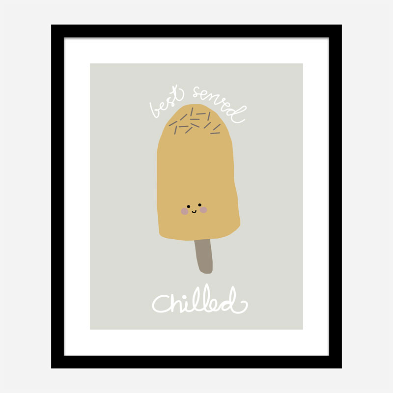 Chilled Ice Cream Wall Art Print