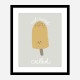 Chilled Ice Cream Wall Art Print