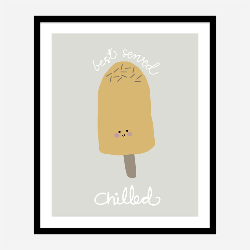 Chilled Ice Cream Wall Art Print