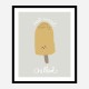 Chilled Ice Cream Wall Art Print