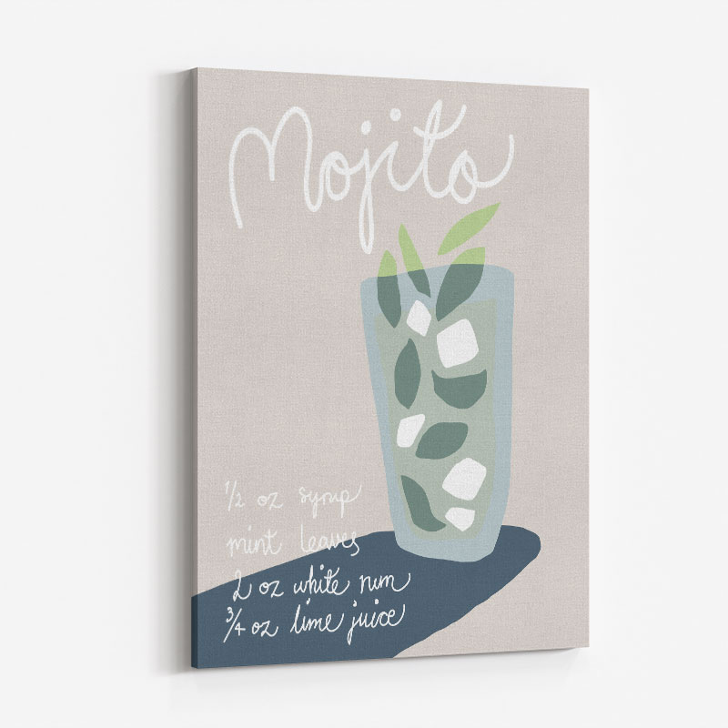 Mojito Wall Art Print Mojito Wall Art Print