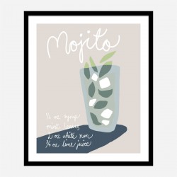 Mojito Wall Art Print