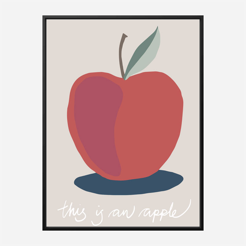 This is an Apple Wall Art Print