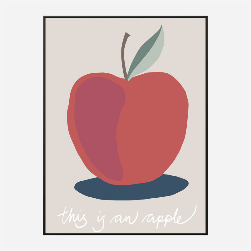This is an Apple Wall Art Print