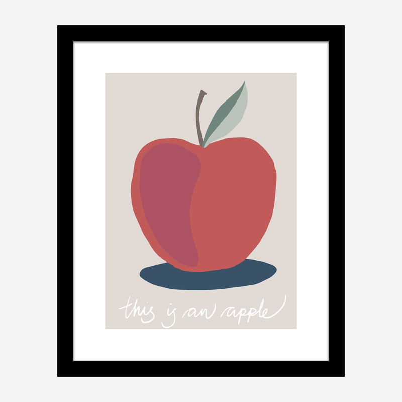 This is an Apple Wall Art Print