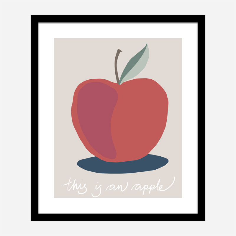 This is an Apple Wall Art Print