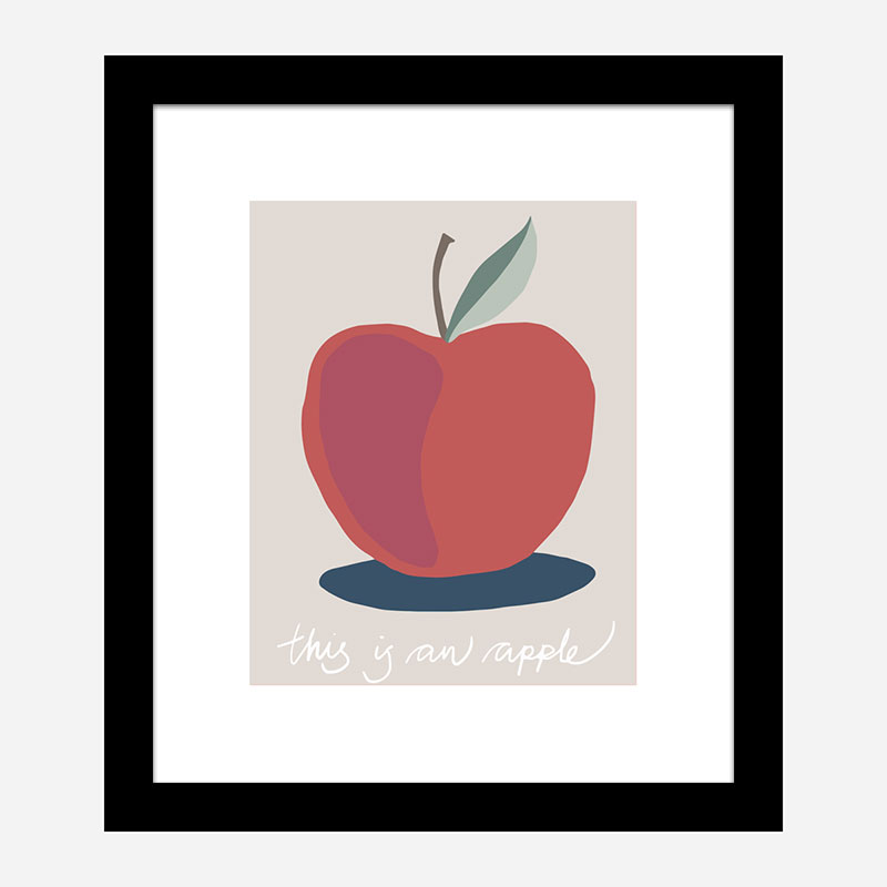 This is an Apple Wall Art Print