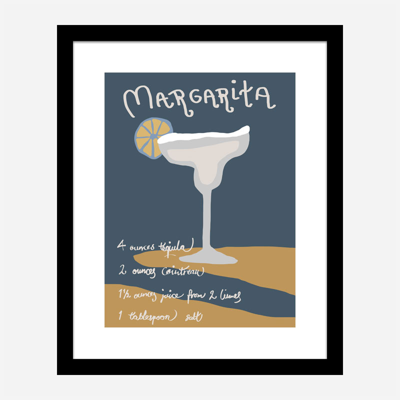 Margarita Wall Art Print Margarita Wall Art Print