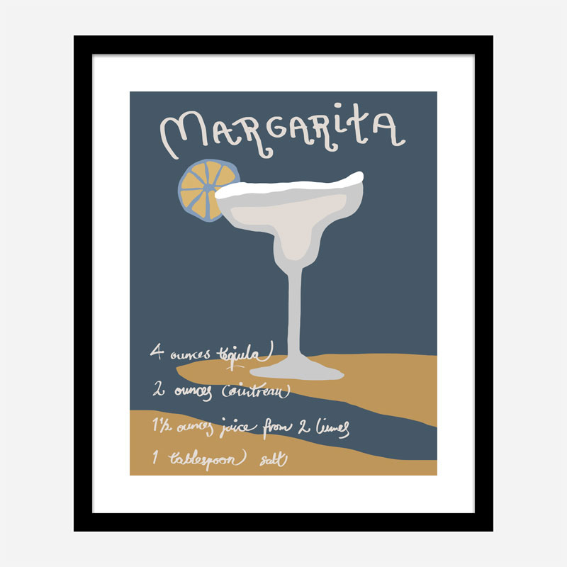 Margarita Wall Art Print Margarita Wall Art Print