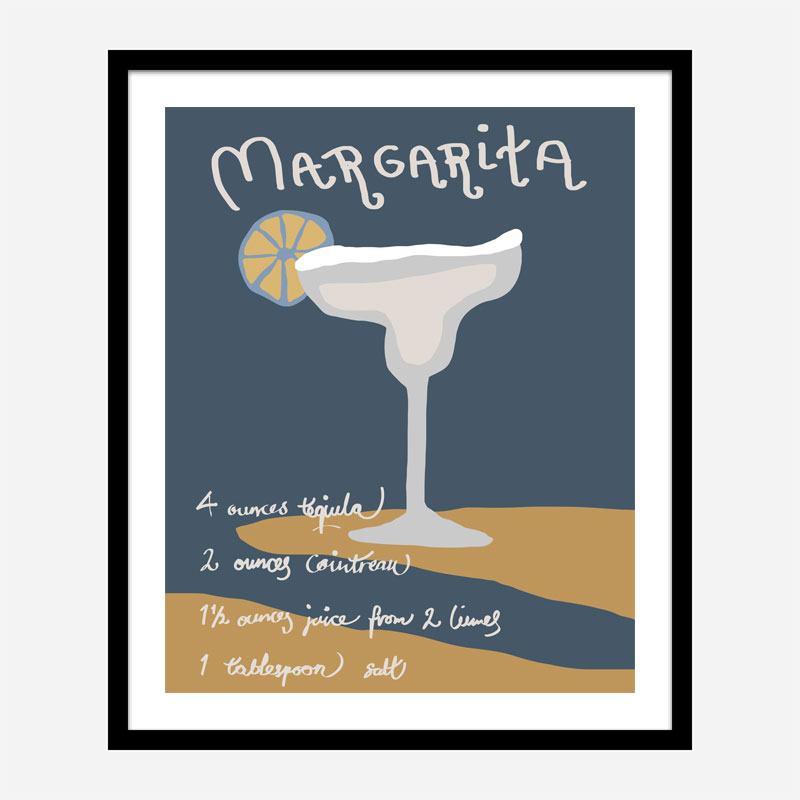 Margarita Wall Art Print Margarita Wall Art Print