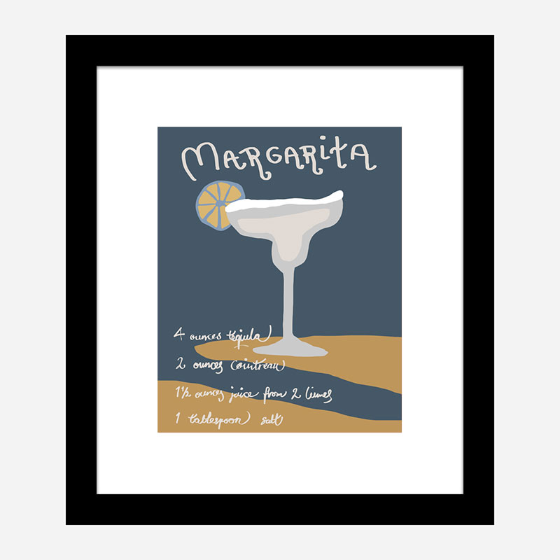 Margarita Wall Art Print Margarita Wall Art Print
