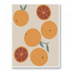 Blood Orange Wall Art Print