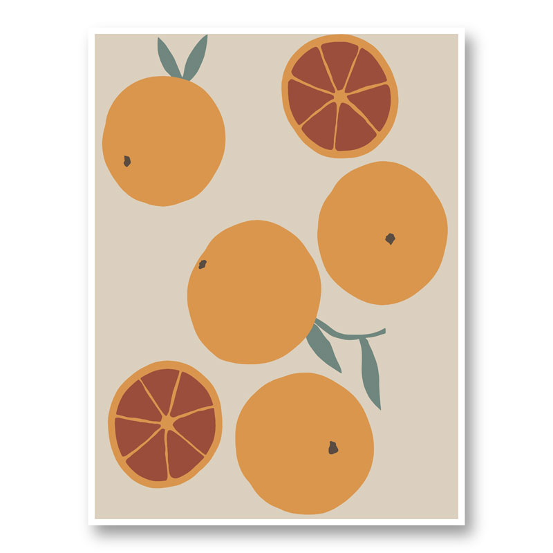 Blood Orange Wall Art Print