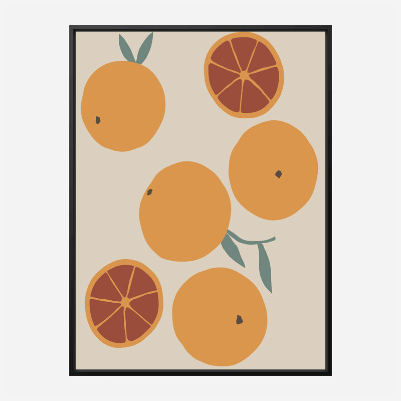 Blood Orange Wall Art Print