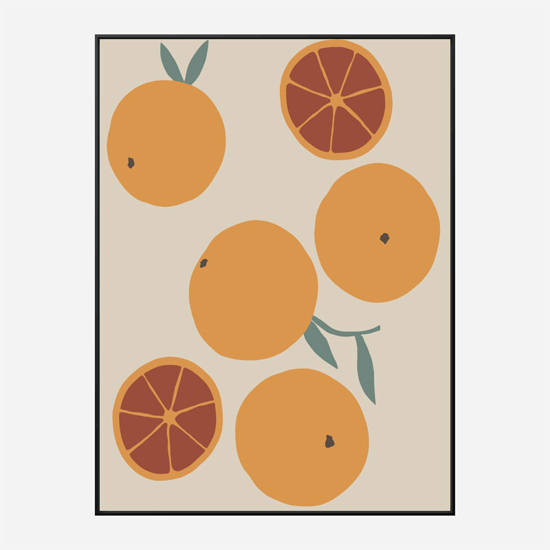 Blood Orange Wall Art Print