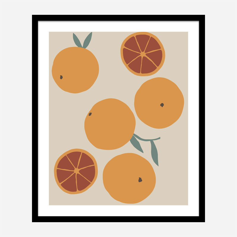 Blood Orange Wall Art Print