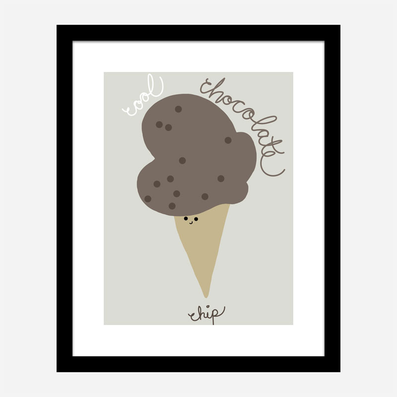 Chocolate Chip Wall Art Print