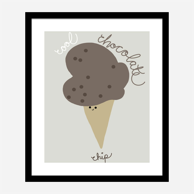 Chocolate Chip Wall Art Print