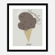 Chocolate Chip Wall Art Print