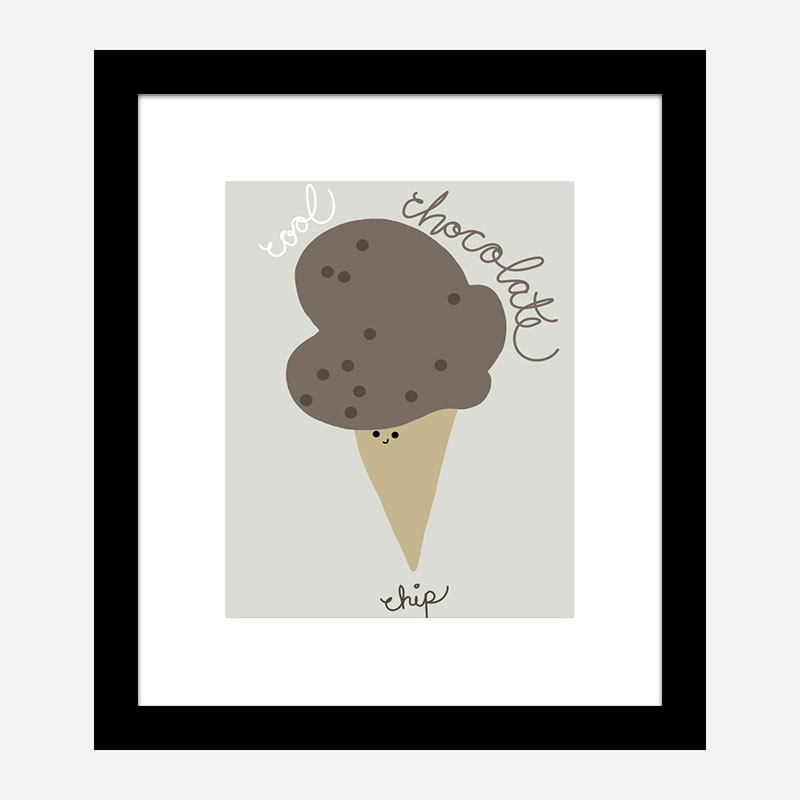 Chocolate Chip Wall Art Print