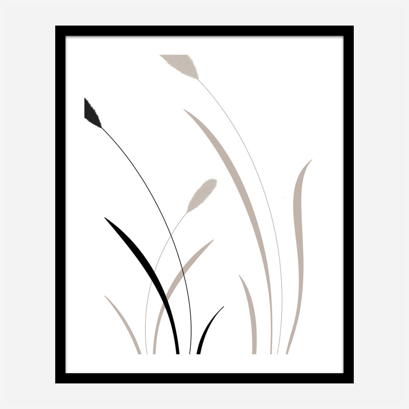 Bunny Grass 2 Wall Art Print