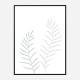 Pale Plants Wall Art Print