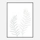 Pale Plants Wall Art Print