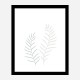 Pale Plants Wall Art Print