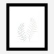 Pale Plants Wall Art Print