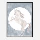 Rising Unicorn Wall Art Print