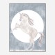 Rising Unicorn Wall Art Print