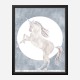 Rising Unicorn Wall Art Print