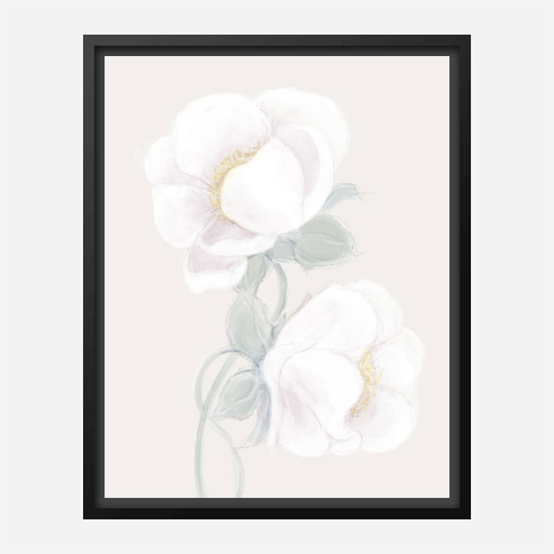 Lush Peony Wall Art Print Lush Peony Wall Art Print