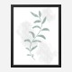 Jazzy Leaves Wall Art Print