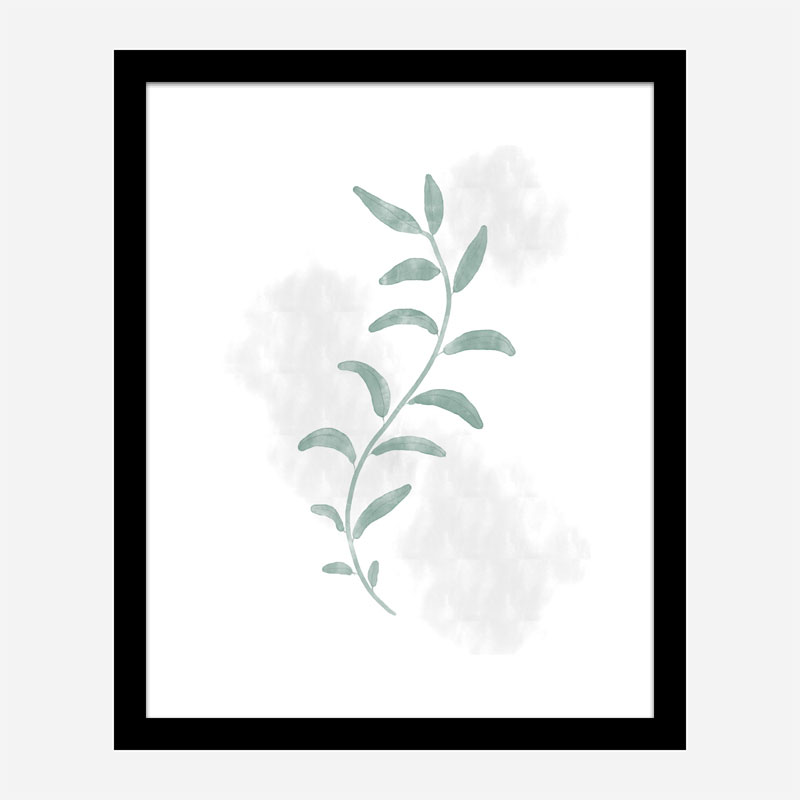 Jazzy Leaves Wall Art Print