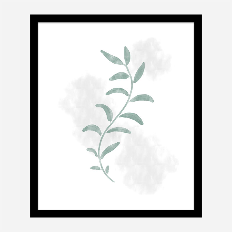 Jazzy Leaves Wall Art Print