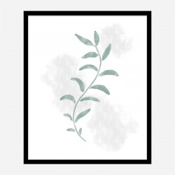 Jazzy Leaves Wall Art Print