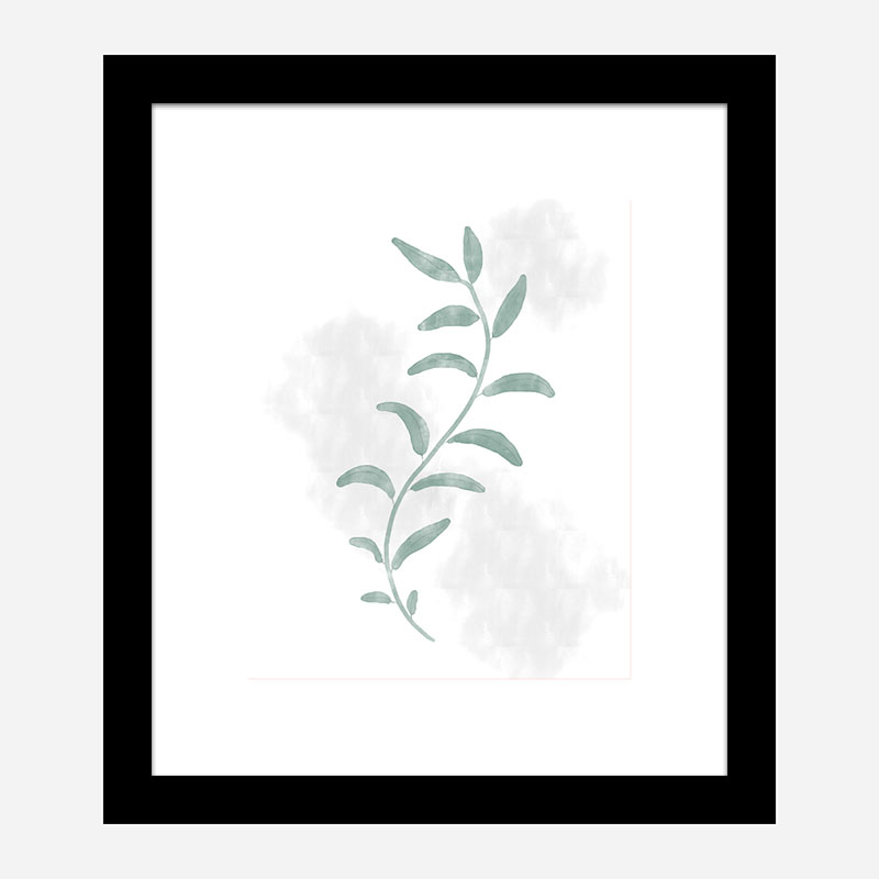 Jazzy Leaves Wall Art Print