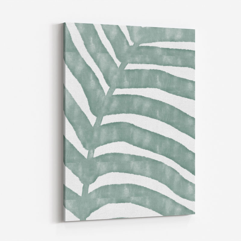 Palm Stripes Wall Art Print