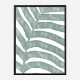 Palm Stripes Wall Art Print