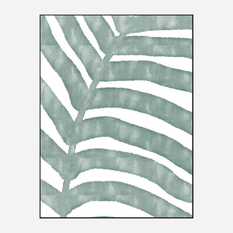 Palm Stripes Wall Art Print