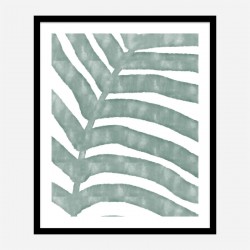 Palm Stripes Wall Art Print