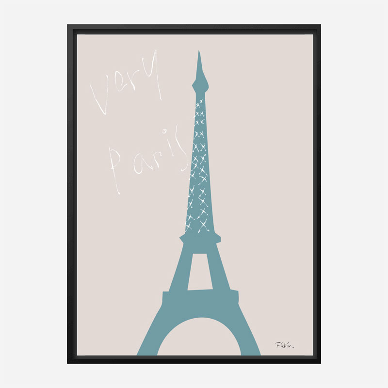 Very Paris Wall Art Print Very Paris Wall Art Print
