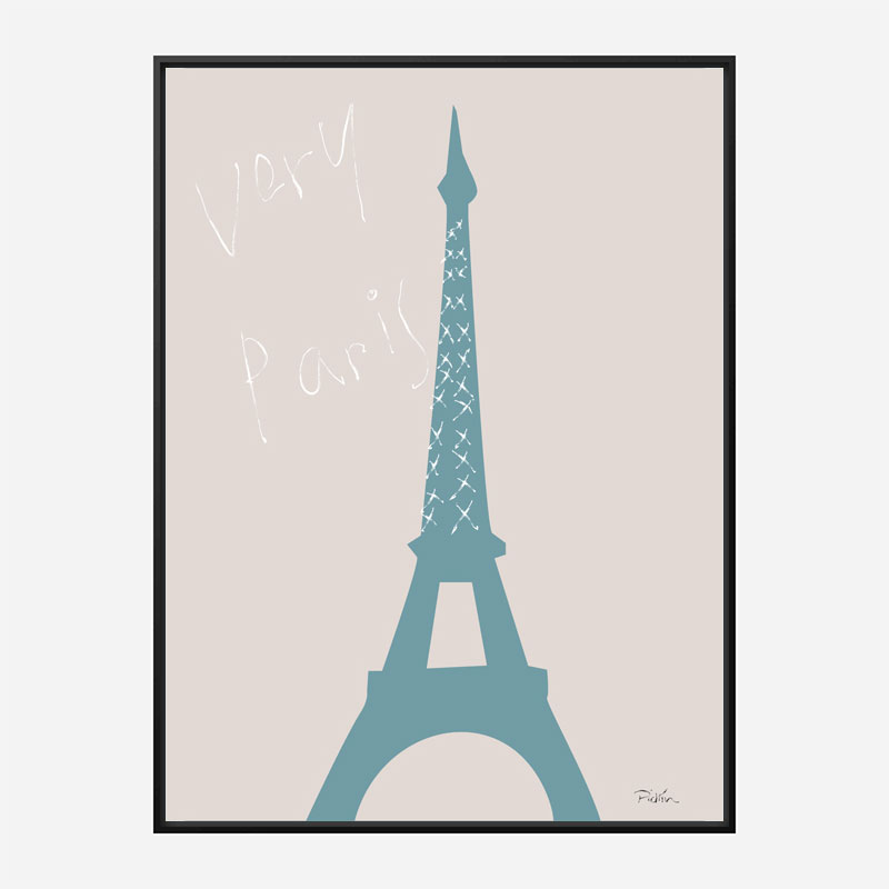 Very Paris Wall Art Print