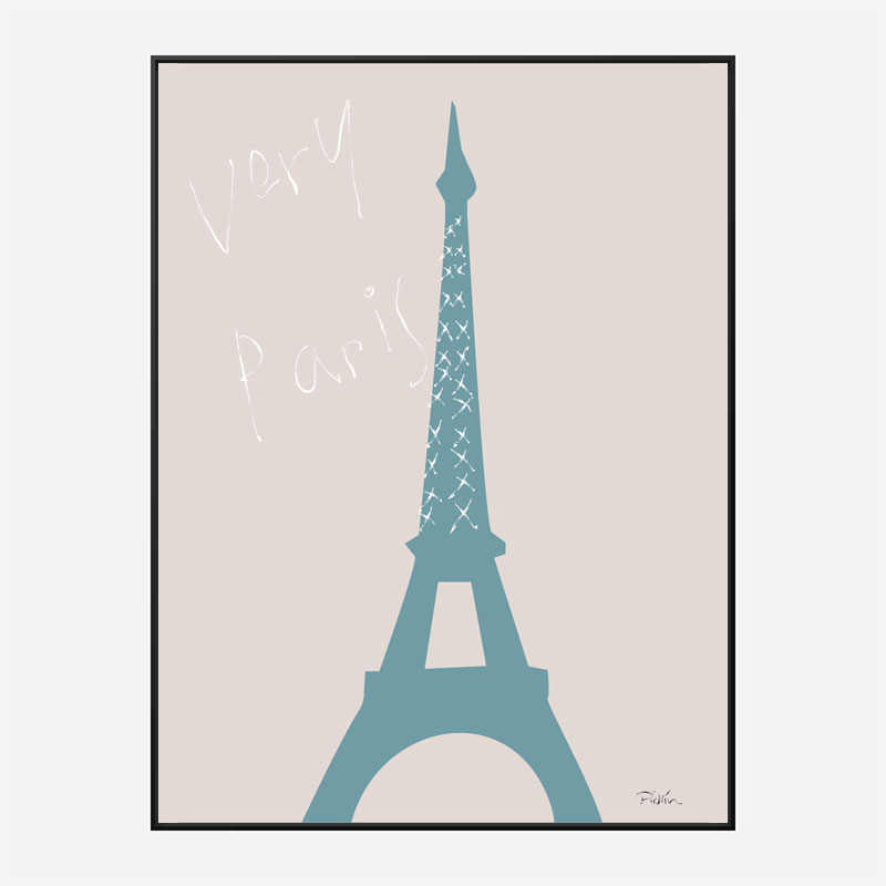 Very Paris Wall Art Print Very Paris Wall Art Print
