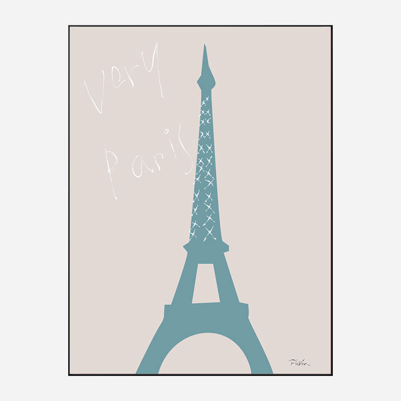 Very Paris Wall Art Print Very Paris Wall Art Print