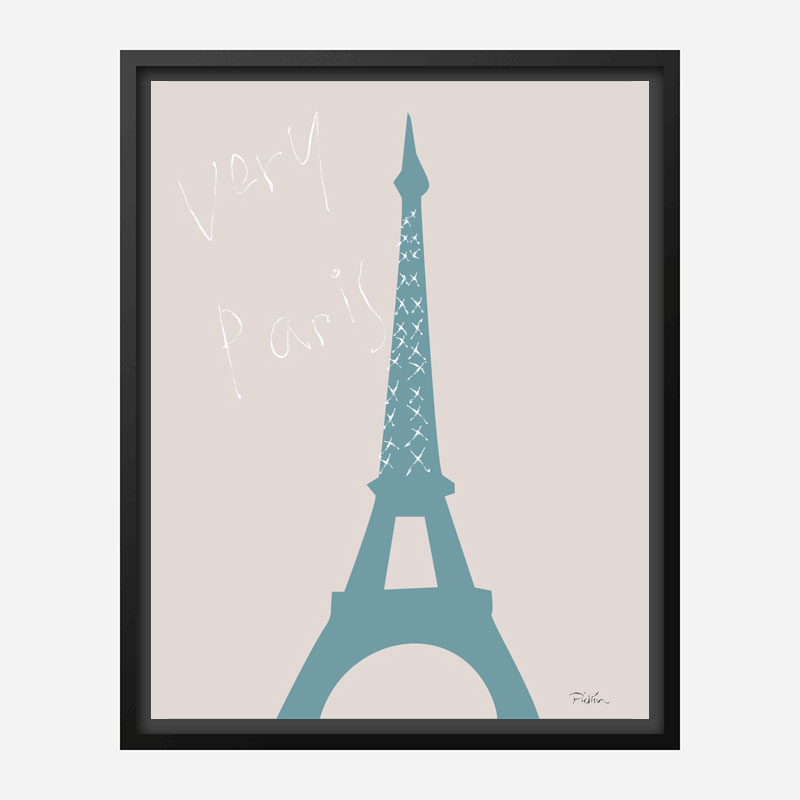 Very Paris Wall Art Print