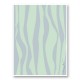 Wavy Stripes Wall Art Print